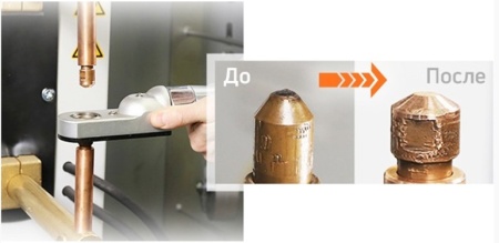 Оборудование для односторонней заточки электродов контактной сварки